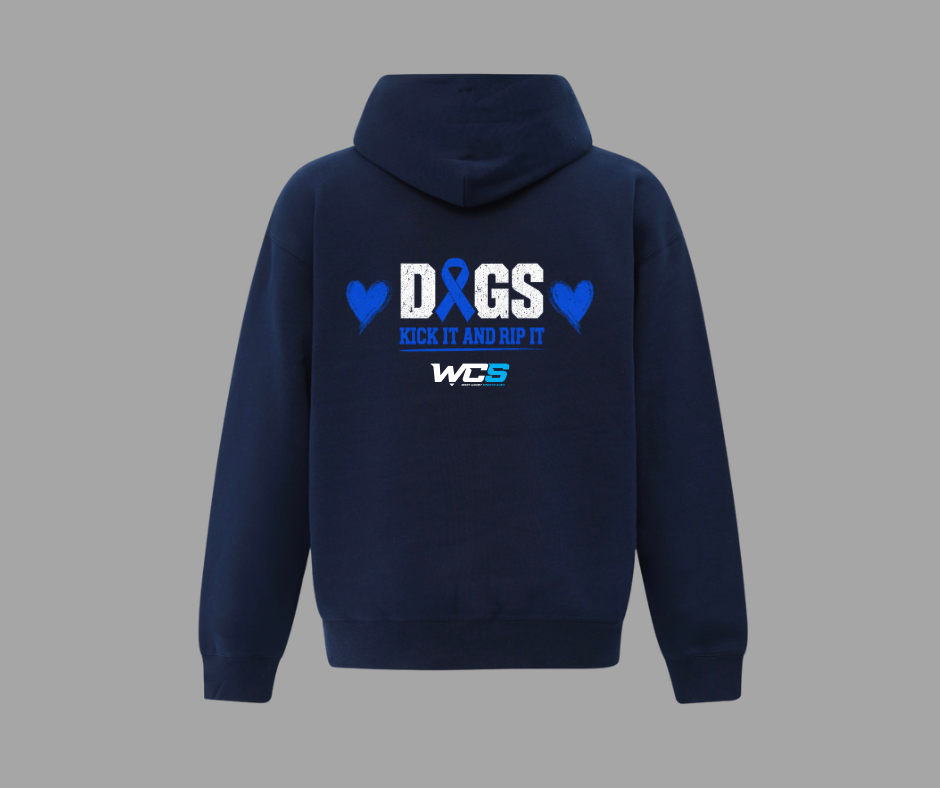 Digs Kick It and Rip It - Oversized Hoody