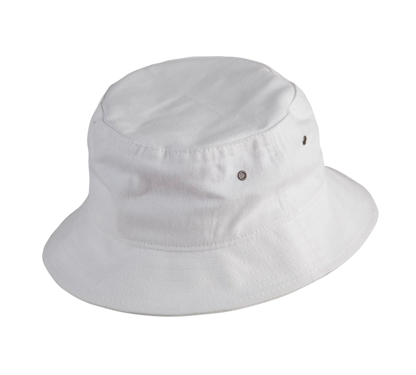 Soft Washed Bucket Hat - White