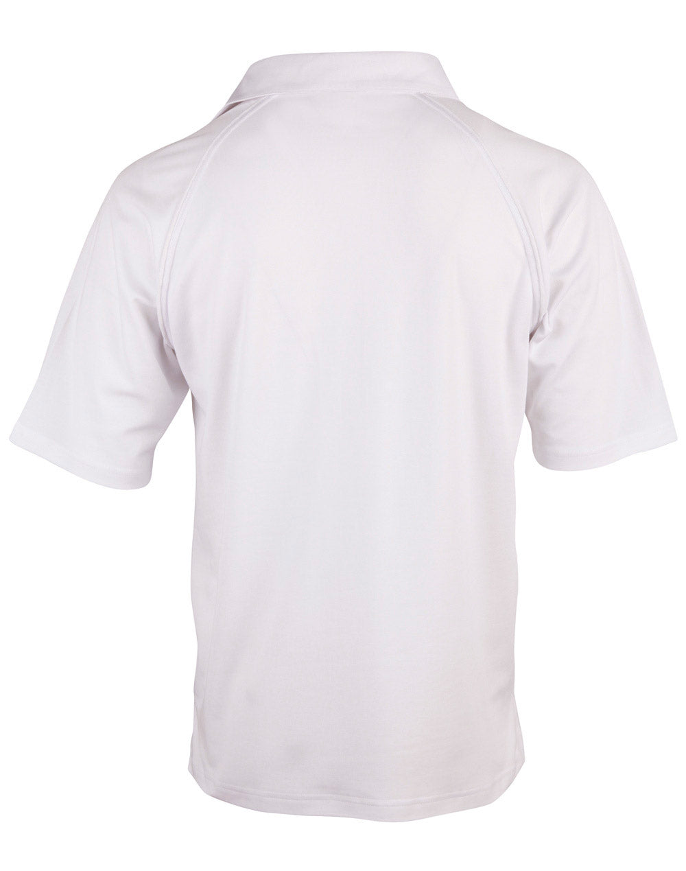 Men’s Short Sleeve Cricket Polo- White