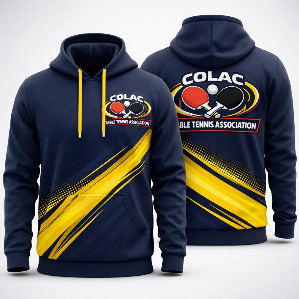 Colac Table Tennis Association Unisex Hoody