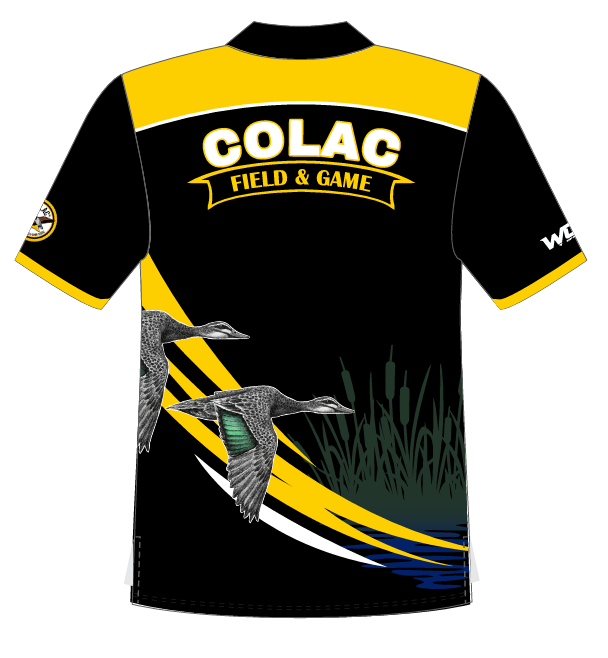 Colac Field and Game Sublimated Unisex Polo